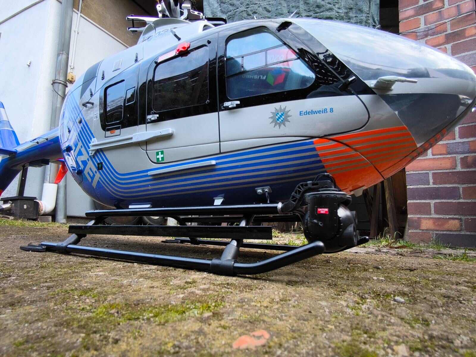 Helikopter im Flug