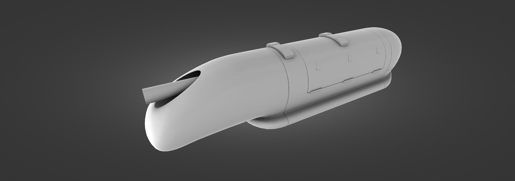 12,7-mm-Maschinengewehrbehälter HMP400 für Modell-Helikopter